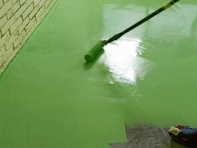 水性環(huán)氧地坪漆施工